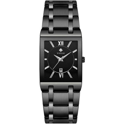 WWOOR Luxus Men Fashion Square Date Watch