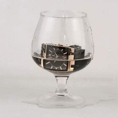 WWOOR Luxus Men Fashion Square Date Watch
