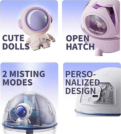 Xoali Small Cool Mist Humidifiers 220ML with Auto Shut Off and Night Light