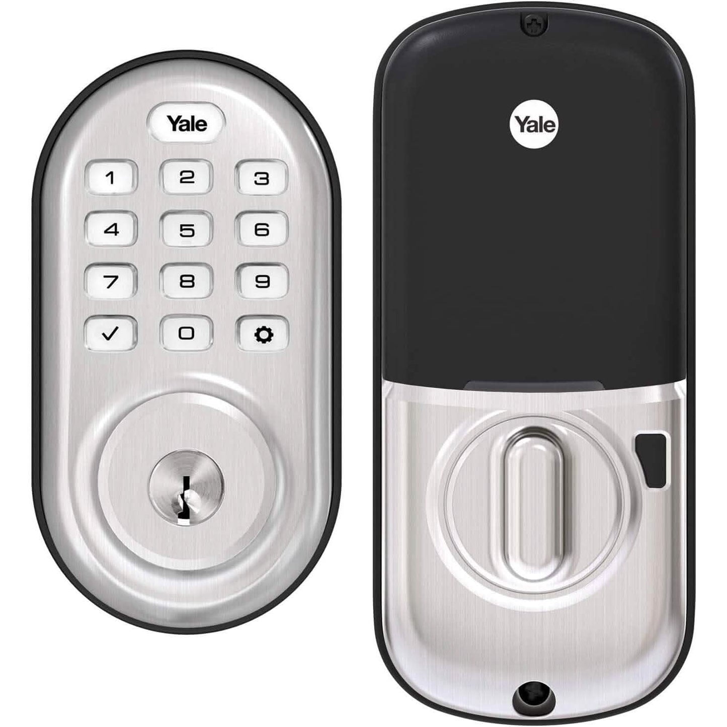 Yale Security Assure Keypad Door Lock Push Button YRD210-ZW-605