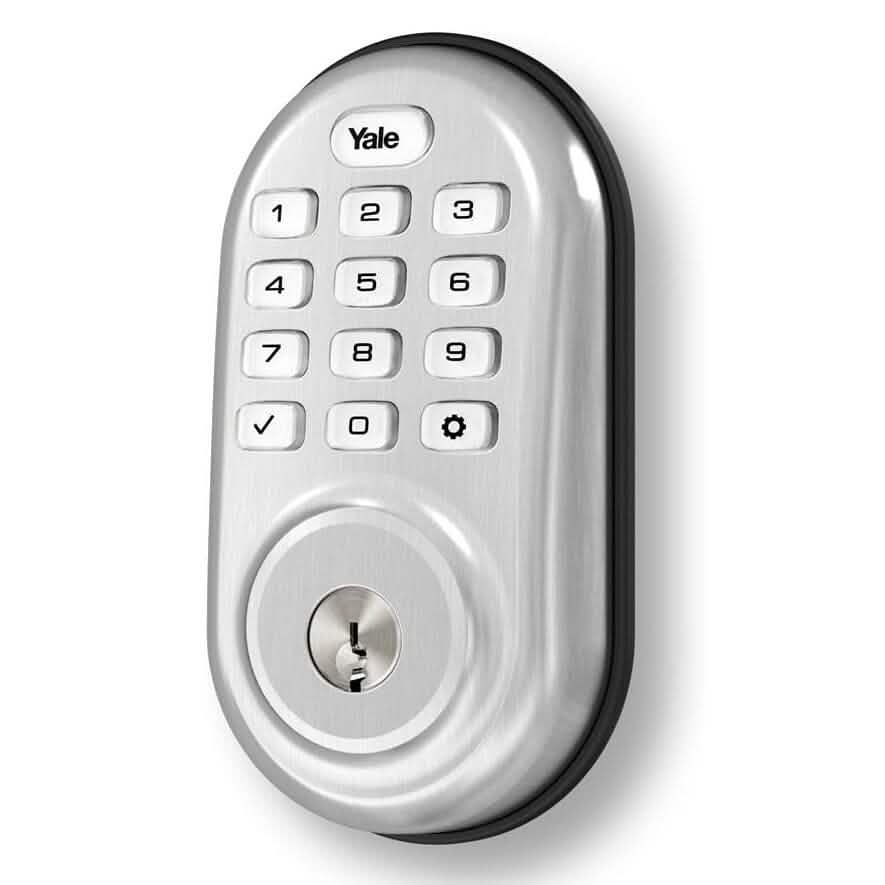 Yale Security Assure Keypad Door Lock Push Button YRD210-ZW-605