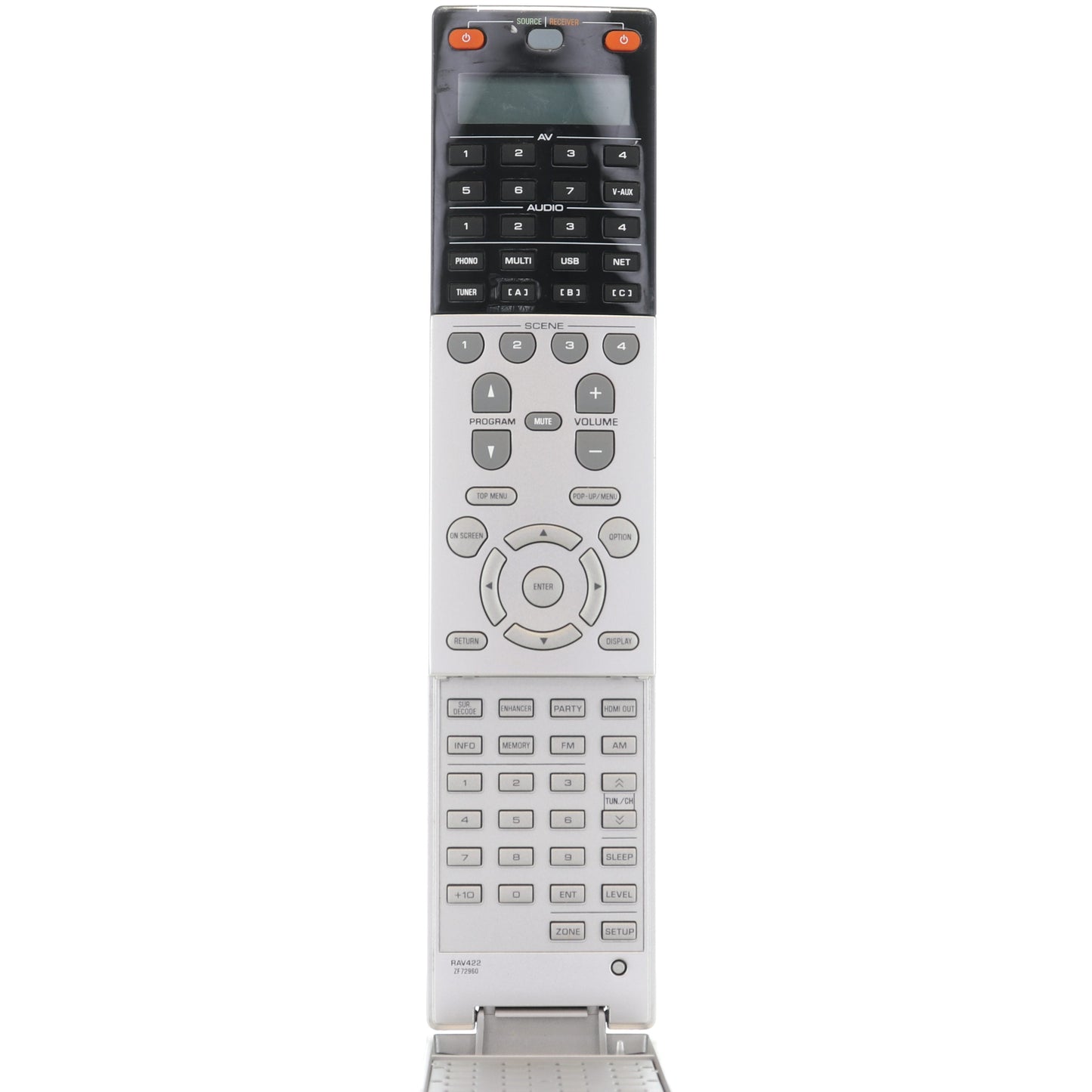 Yamaha RAV422 AV Receiver Remote Control - ZF729600