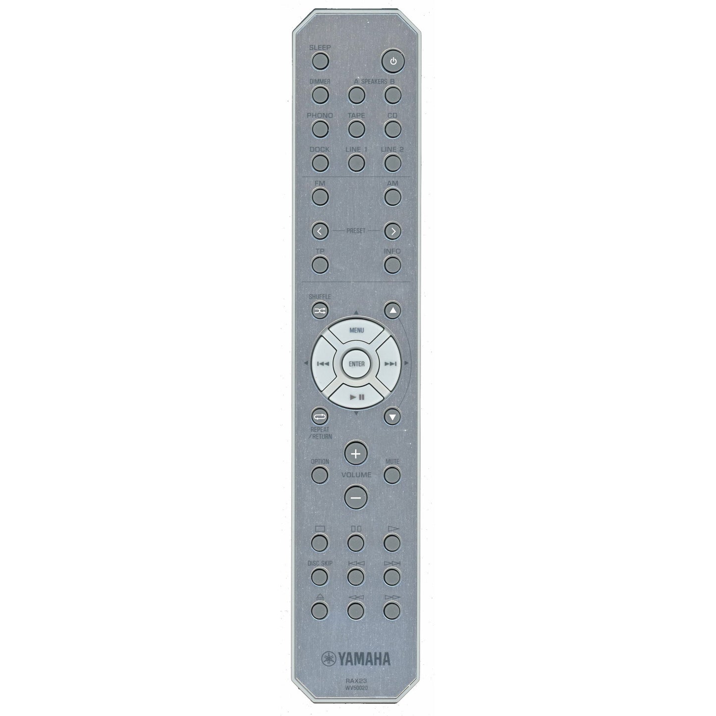 Yamaha RAX23 Receiver Remote Control