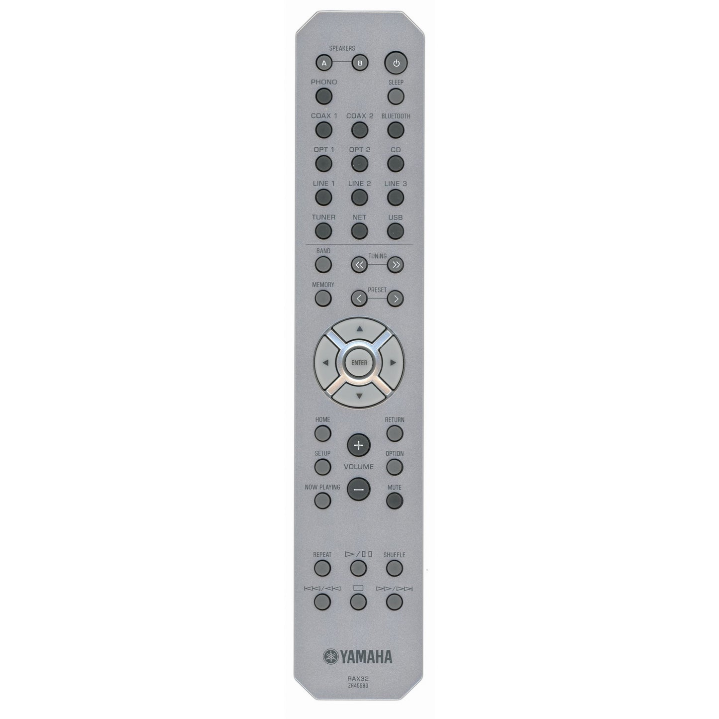 Yamaha RAX32 A/V Receiver Remote Control - ZR455800