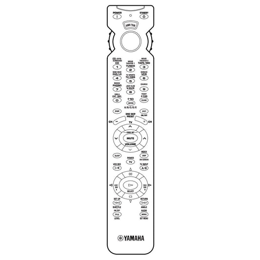 Yamaha V2686500 Receiver Remote Control