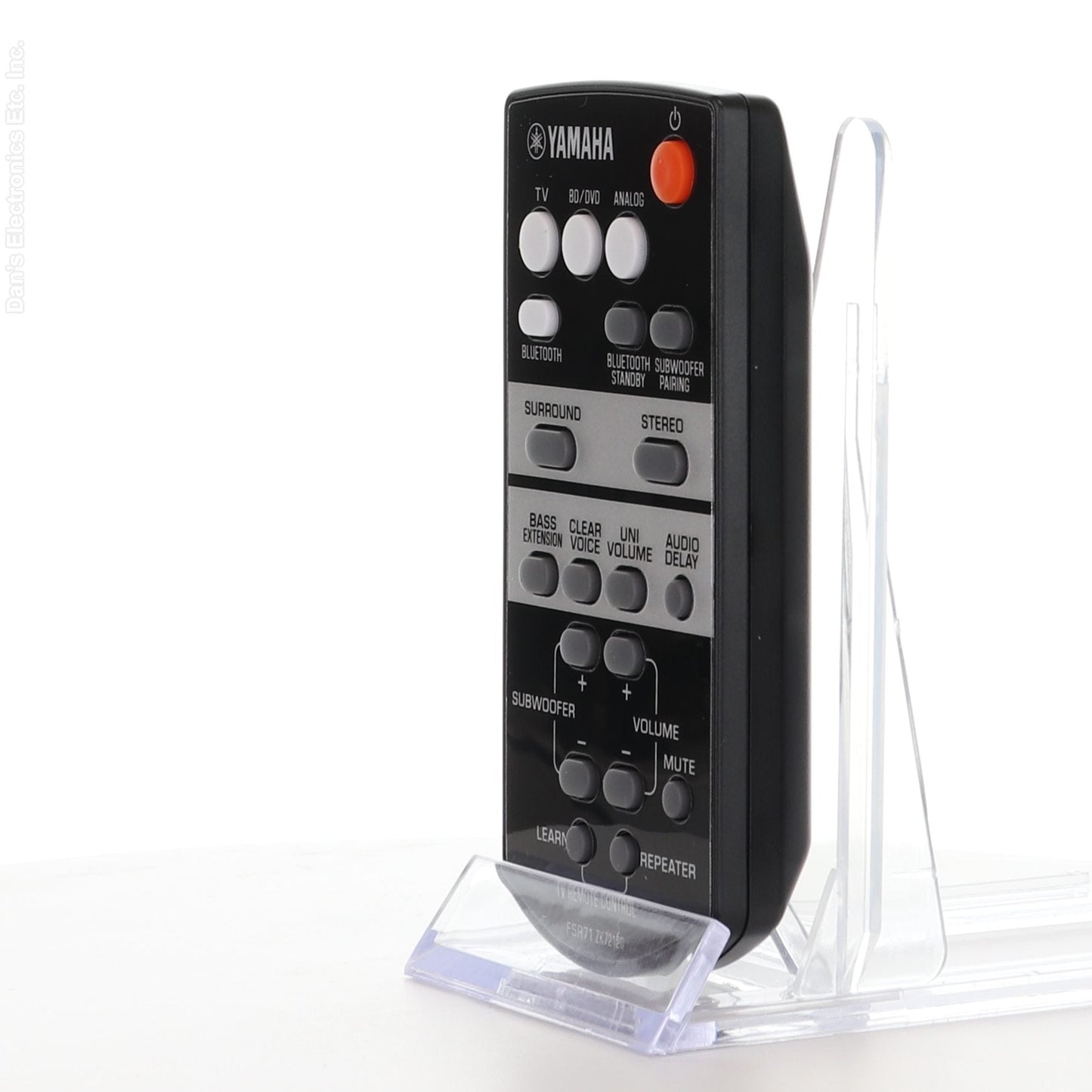 Yamaha FSR71 Sound Bar Remote Control - ZK721200