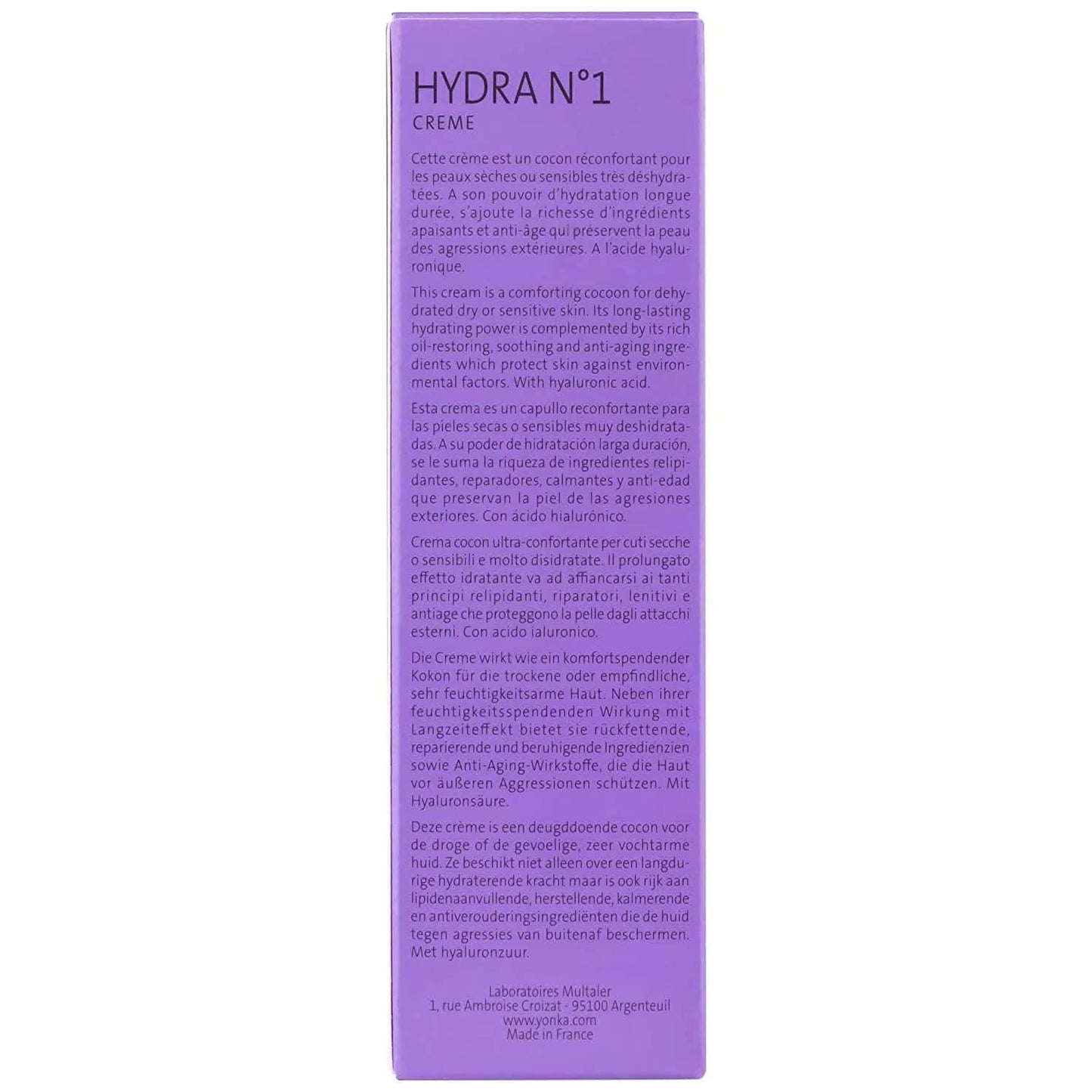 Yon-ka Age Defense: Hydra No.1 Creme, Hydrating & Repairing Cream