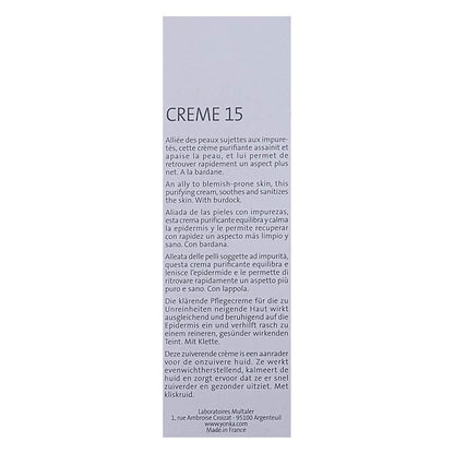 Yon-Ka Creme 15 Purifying & Soothing
