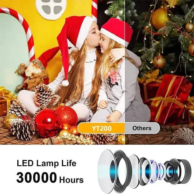 YT200 LED Projector Mini Handheld