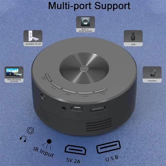 YT200 LED Projector Mini Handheld