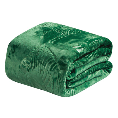 Zebra Designed Premium Flannel Fleece Blanket