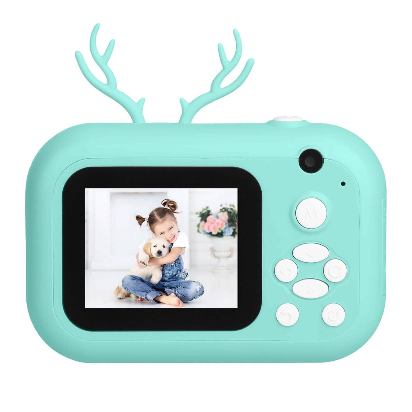 Zero Ink Selfie Camera 1080P HD Video Recorder with Dual Lens 3 Roll Print Papers