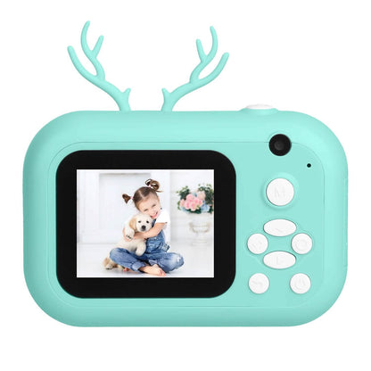 Zero Ink Selfie Camera 1080P HD Video Recorder with Dual Lens 3 Roll Print Papers