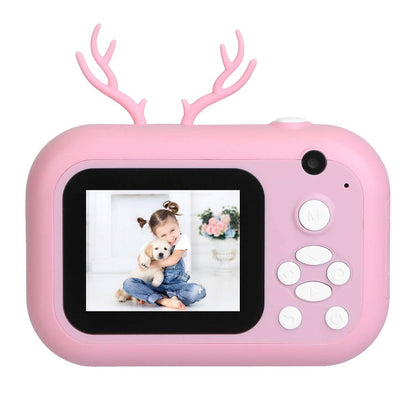 Zero Ink Selfie Camera 1080P HD Video Recorder with Dual Lens 3 Roll Print Papers
