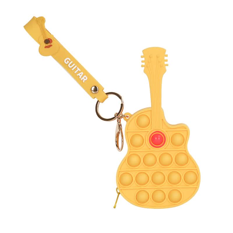 Zippered Pouch with Fidget Bubble Poppers and Bristles