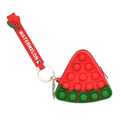Zippered Pouch with Fidget Bubble Poppers and Bristles