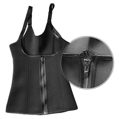 Zippered Waist Trainer Corset