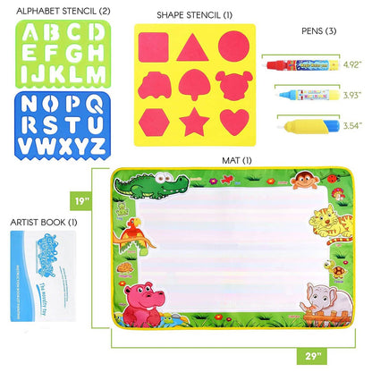 Zutan Large Aqua Doodle Mat Water Drawing Pad