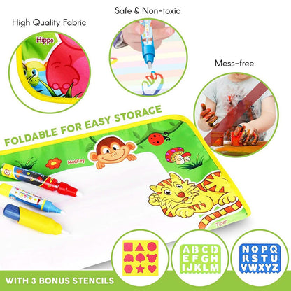 Zutan Large Aqua Doodle Mat Water Drawing Pad